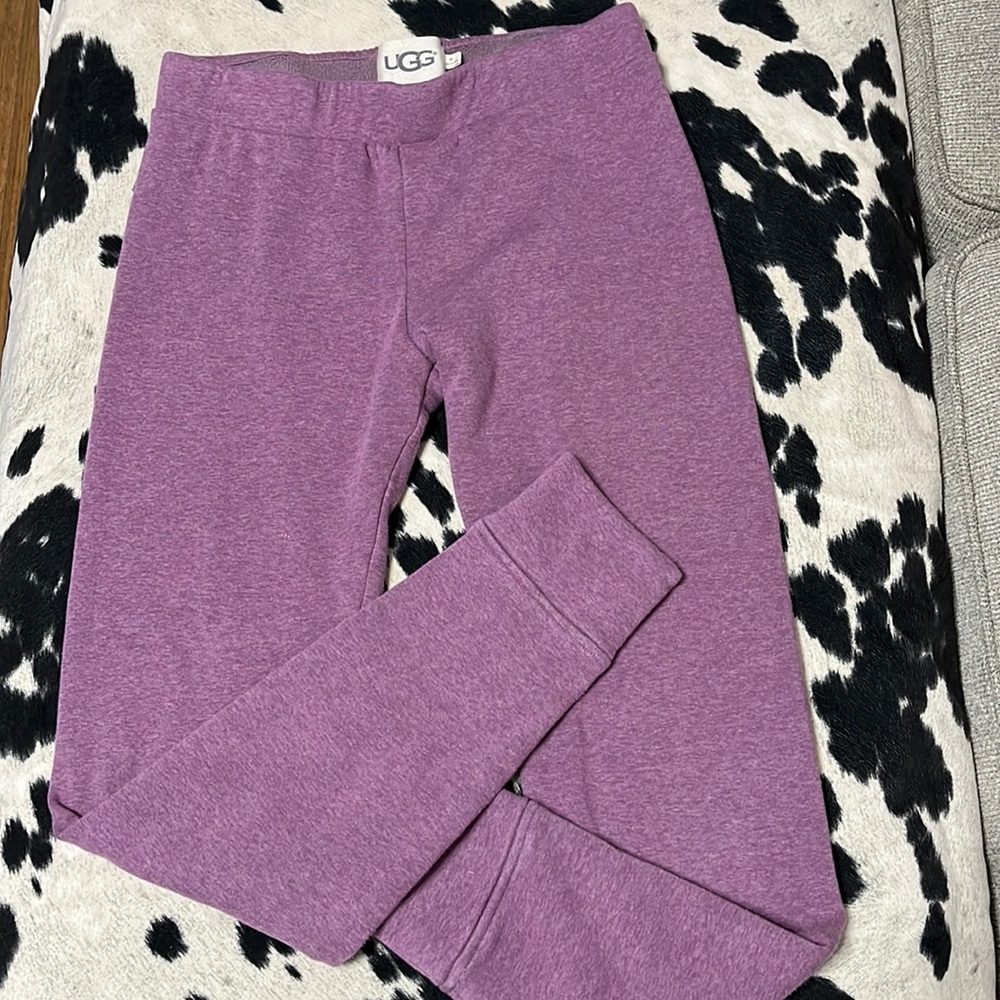 Lavender UGG track pants
